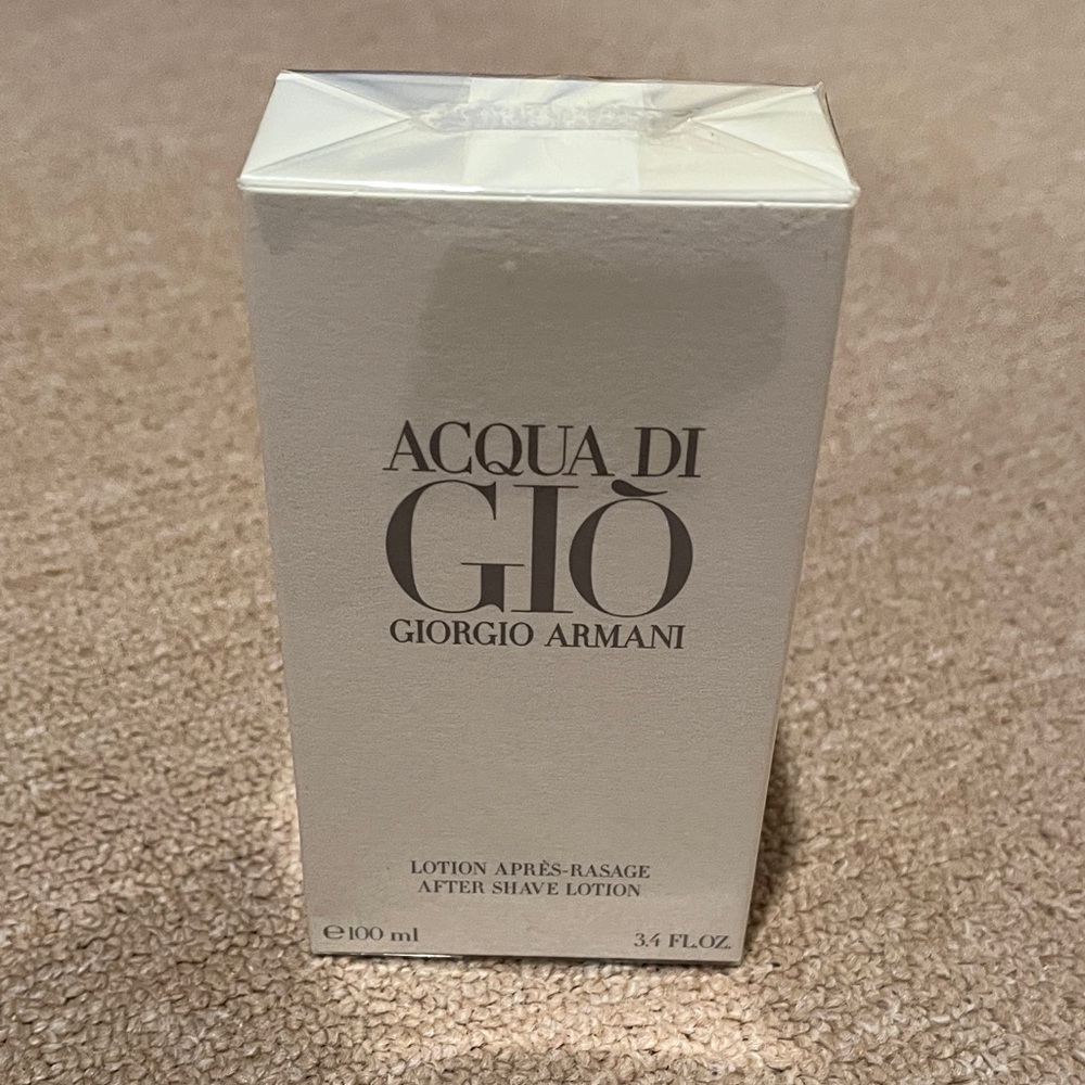 Giorgio Armani Acqua di Giò After Shave Lotion in Box